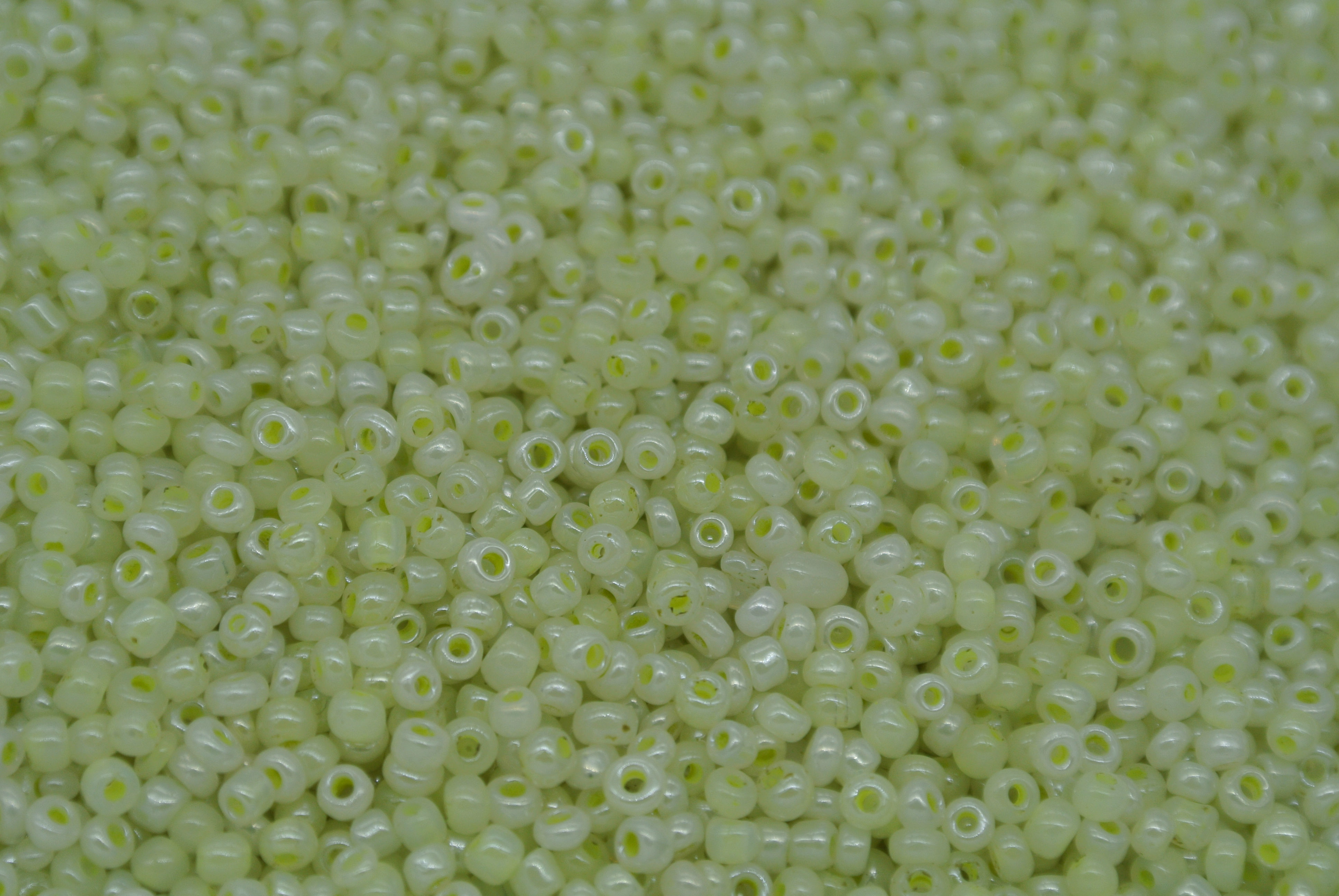 Seed Beads -11/0 size #142 Pearl 1Pound